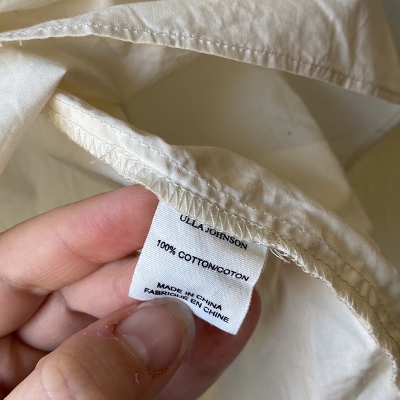 Ulla Johnson | Elena blouse in ivory - Picture 7 of 7